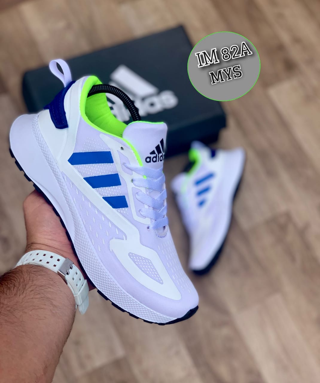 Adidas Blanco/Azul